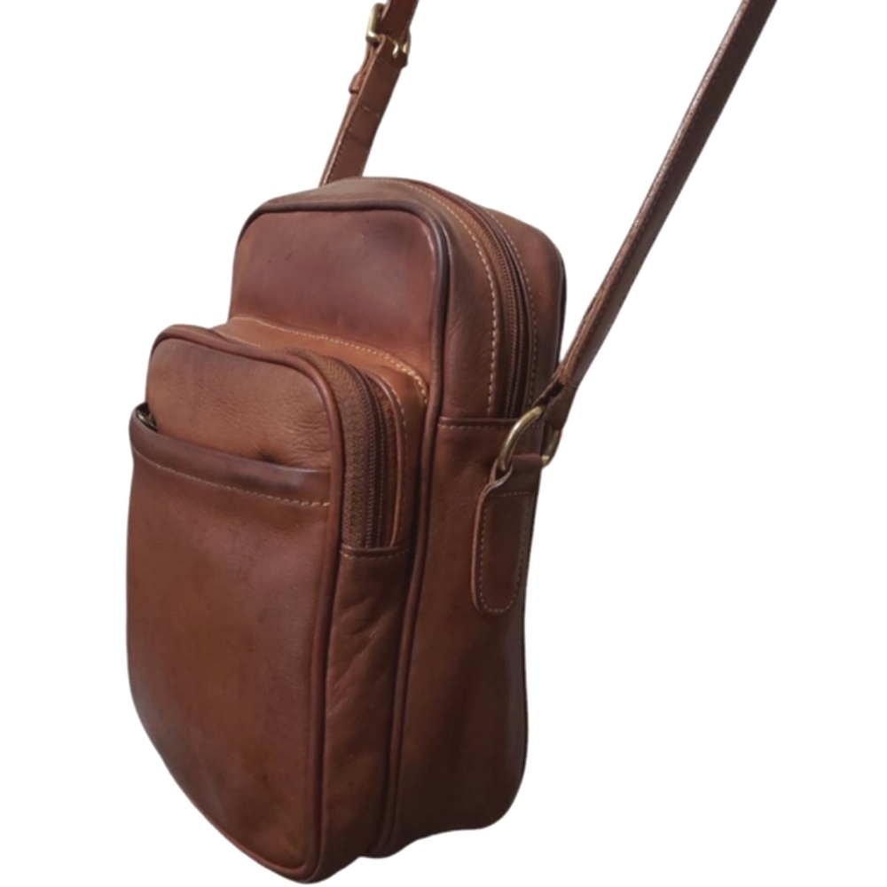 Coach Vintage Distressed Leather  International Travel Bag Unisex  No 0511 - Picture 7 of 13